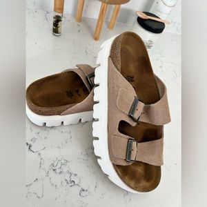 Birkenstock Arizona Papillio Chunky sandals. Size 36 narrow. New style!